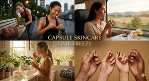 Suero Facial Antienvejecimiento, Antiarrugas, Reafirmante, con Péptidos, Blanqueador, Ácido Hialurónico, en Cápsulas, Tamaño Viaje - Product Image 6