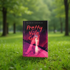 Pretty Vile Girl de la autora Rickie Khosla, libro de bolsillo con tapa blanda personalizada, impresión de libros - Product Image 3