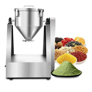 Mezcladora de Polvo Eléctrica de 5L y 3kg, Tipo Tambor, de Acero Inoxidable 304, para Laboratorio, Mezcladora de Polvo Seco para Masa - Product Image 1