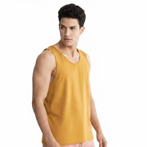 Débardeurs de sport pour hommes en polyester/coton tricoté de haute qualité, écologiques, anti-UV, séchage rapide, respirants, pour la musculation - Product Image 1