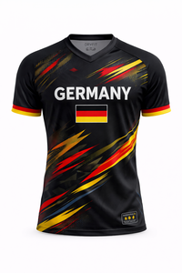 Camiseta Deportiva Personalizada de Manga Corta, Secado Rápido, Transpirable, Impresión por Transferencia de Calor, Uniforme de Equipo Unisex OEM - Product Image 4