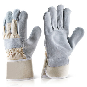 Industrial Safety <b>Gloves</b> for Men Women-Construction Mechanic Use Anti-Slip for <b>Screen</b> 6mil Thickness Polyester Leather - Product Image 1