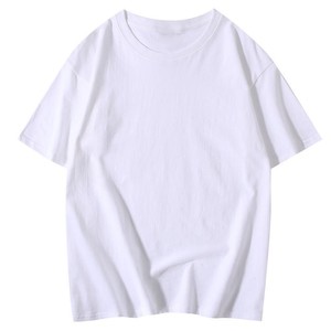 T-shirt en coton pour homme, décontracté, à manches courtes, doux, respirant, col rond, coupe classique, streetwear, mode quotidienne, haut tendance USA - Product Image 5