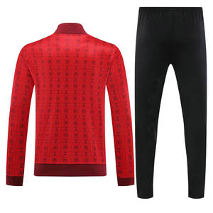 Conjunto Deportivo de Fútbol para Hombre, Chaqueta de Manga Larga y Pantalones, Cómodo para Entrenamiento de Fútbol y Juego al Aire Libre - Product Image 2