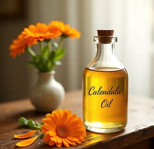 Aceite Portador 100% Puro y Natural de Caléndula Officinalis, Grado Cosmético, para Cuidado del Cabello, Proveedor y Fabricante al por Mayor - Product Image 4