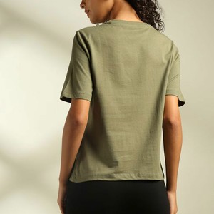 Custom Printed Design New Article Women Crop <b>Top</b> T-Shirt Street Wear Trendy Outfit Look 100% Polyester Customized Ladies Tee OEM - Product Image 2