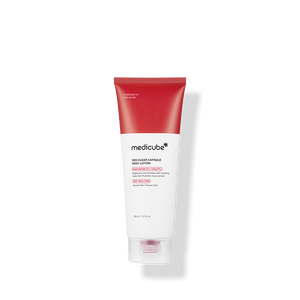 Loción Corporal Medicube en Cápsula Roja Transparente de Alta Calidad 200ml Hecho en Corea - Product Image 1