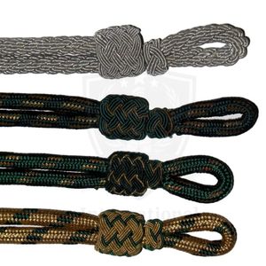 Customized Handmade Cotton/Nylon/Polyester Bullion Wire Cap <b>Cords</b> Chin Strap for Hats - Product Image 4
