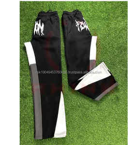 Haute qualité hommes sport Baggy survêtement pantalon coupe-vent Streetwear Anti-rides pantalons de survêtement couleur moyenne formel cordon - Product Image 4