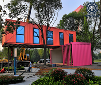Maisons mobiles et hôtels conteneurs portables d'extérieur - Maisons préfabriquées de 20 et 40 pieds avec cuisine, salle de bain et chambre