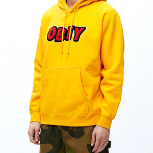 เสื้อฮู้ดดี้ปักลายเชนิลล์สำหรับผู้ชาย ออกแบบโดย OEM พิมพ์ลายตามสั่ง ผ้าฝ้าย/โพลีเอสเตอร์ ทรงหลวม ใส่สบายในฤดูใบไม้ร่วง ปรับแต่งได้ เป็นมิตรกับสิ่งแวดล้อม ระบายอากาศได้ดี - Product Image 3