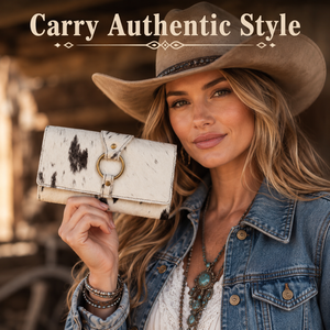 Western Genuine Leather Zipper Closure Wallet Women's Handmade Eco-Friendly Durable <b>Long</b> Clutch Organizer <b>Purse</b> Card Holder - Product Image 4