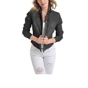 Chaquetas Vaqueras para Mujer, Chaqueta Informal de Mezclilla, Abrigo con Botones, Chaqueta Vaquera Extra Grande para Damas, Exportación desde Pakistán - Product Image 2