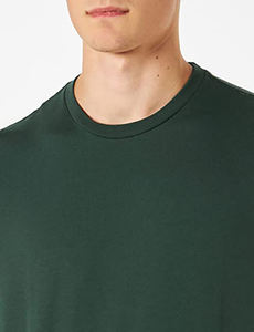 T-shirt à manches courtes pour homme, col rond, 100% coton jersey, confortable, extensible, de haute qualité, séchage rapide, respirant, logo sur le devant, grande taille - Product Image 2