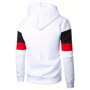 Sweat-shirt à capuche surdimensionné pour homme, coupe classique, en molleton épais et confortable, impression numérique hiver, polyester/coton, écologique, séchage rapide - Product Image 2