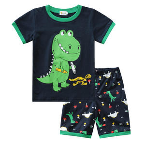 Conjuntos de ropa para niño de 2 piezas, manga corta, con dibujos animados, conjunto infantil de verano, ropa para bebé, conjunto de ropa para niño, venta al por mayor. - Product Image 5