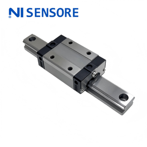 NISENSORE INOX LBS 25 CA Guía Lineal de Acero Inoxidable con Bloque Cuadrado y Rodamientos, Precisión Clase H - Product Image 2
