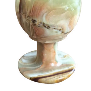 Contenedor de Vidrio con Tapa de Ónix Natural, Estilo Moderno y Antiguo, Personalizable, para Cocina o Bebidas - Product Image 6