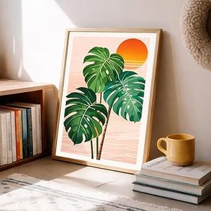 Cadre photo vertical moderne en bois, fait main, écologique, pour décoration murale ou de table, style rustique campagnard avec incrustations - Product Image 3