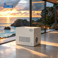 Bain de glace modulaire prêt à l'emploi avec bassin en acrylique blanc moulé avec précision, installation rapide, refroidisseur intégré pour villa privée