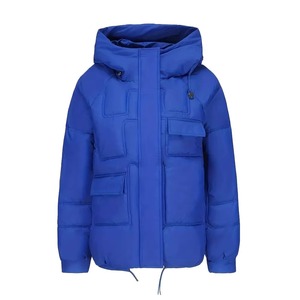 Custom New Style Adjustable <b>Winter</b> Canvas Puffer <b>Jacket</b> for <b>man</b> Front Hooded Design Customizable Color Size High Quality Bamboo - Product Image 1