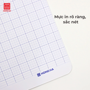 Hong Ha School Promotion Magnetic Cream Loose-Leaf 4 Square Grid Notebook 48 Pages - Product Image 5