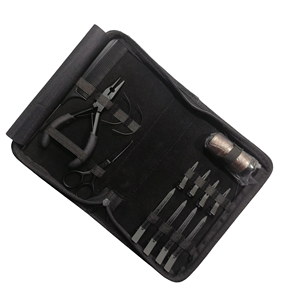 New Arrival High Quality Hair Extension <b>Kit</b> with Stainless Steel Pliers Micro <b>Beads</b> Pulling Hook & Scisssor - Product Image 6