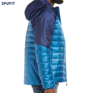 Blouson matelassé à capuche pour homme style urbain avec fermeture éclair – Tendance hiver, décontracté, respirant et écologique, qualité supérieure - Product Image 2