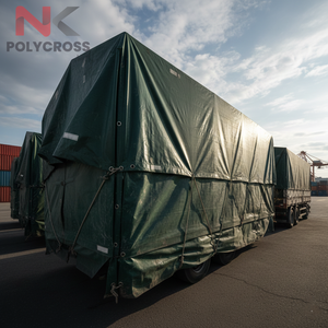 Bâche PE de marque populaire et très cotée, haute résistance à la traction, imperméable, longue durée de vie, pour usage extérieur et protection. - Product Image 4