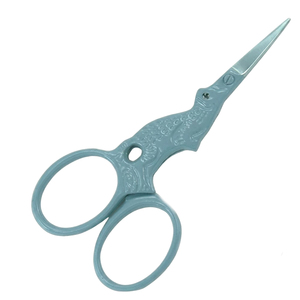 Professional Vintage Stork Embroidery <b>Scissors</b> Stainless Steel Sharp Point Sewing Thread Snips Tailor Craft Needlework Quilting - Product Image 2