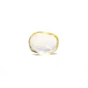 Loose 5.05 Carat Oval Cut Yellow Sapphire Gemstone for Fine Jewelry - Product Image 2