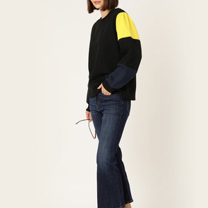 เสื้อสเวตเชิ้ตผู้หญิงแขนยาวรุ่นใหม่ล่าสุด ปรับแต่งได้ตามต้องการ แห้งเร็ว ใส่สบาย น้ำหนักปานกลาง ผ้าฝ้าย 100% โลโก้ด้านหน้า - Product Image 4