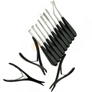 Ensemble de micro-dissecteurs 20 pièces, instruments de neurochirurgie à revêtement noir, kit de dissection chirurgicale de précision pour le cerveau et la colonne vertébrale - Product Image 4
