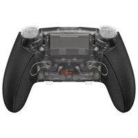Vente en gros de kits de coque inférieure personnalisés EXtremeRate Beyond-ARC avec poignée caoutchoutée pour manette PS5 Edge