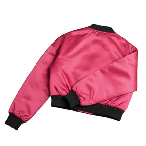 Chaqueta Bomber Casual de Lona para Hombre, Estilo Universitario de Invierno, Chaqueta Personalizada con Letras de Béisbol, Chaqueta Unisex Personalizada para Equipos - Product Image 2