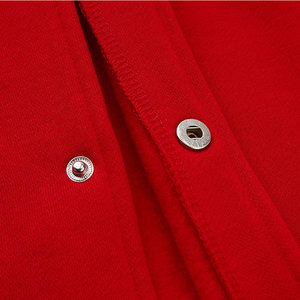 แจ็คเก็ตหนังคุณภาพสูง แฟชั่นปี 2025 แจ็คเก็ตวาร์ซิตี้ผ้าขนสัตว์แบบใหม่ พร้อมแพทช์ตัวอักษร - Product Image 6