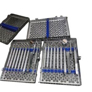 Juego de 2 Instrumentos Dentales de Composite, 9 Piezas con Casete de Esterilización, Herramientas de Odontología Restauradora de Acero Inoxidable - Product Image 6