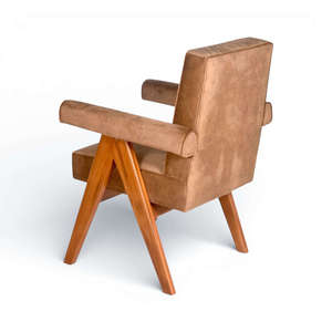 Fauteuil d'appoint élégant et rembourré pour salon, réception d'hôtel, bureau, salle de séjour, chambre à coucher, mobilier d'intérieur moderne - Product Image 6