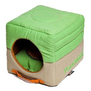 Cuccia per Cani 2-in-1 Convertibile e Reversibile con Stampa Vintage, Pieghevole, per il Tuo Amico Peloso - Product Image 2