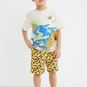 Ropa para Niños, Conjunto de Pantalones Cortos Deportivos de Verano para Niños, Conjuntos de 2 Piezas para Uso Casual, Ropa al por Mayor - Product Image 1