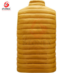 Unisex Puffer <b>Vest</b> Lightweight Quilted Warm & Windproof Eco-Friendly Autumn Outerwear Stand Collar <b>Vest</b>. - Product Image 5