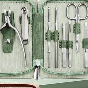Manicure Set 5 In1 Stainless Steel Nail Clipper Professional Portable Nail Care Kit Travel Accessories Pedicure Tools - Product Image 6