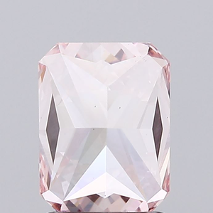 Exquise pierre précieuse rose de 2 carats, taille radiant, offrant une brillance symétrique élite et une clarté de couleur intense exceptionnelle. - Product Image 3