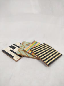 Posavasos y Manteles Individuales de Madera Hechos a Mano, de Lujo, Tejidos, Ecológicos, Modernos, de Tamaño Personalizado, para Decoración de Mesa y Estilo del Hogar, Venta al por Mayor - Product Image 5