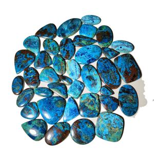 Cabochons de sattuchite en quartz naturel de qualité AAA+, lisses, 20-45 mm, 6-10 g, formes variées, magnifique lot de pierres précieuses en vrac pour la fabrication de bijoux de guérison - Product Image 3