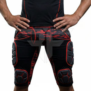 Pantalones Cortos de Fútbol Americano de Alta Calidad, Transpirables, de Secado Rápido, Antibacterianos, con Estampado por Transferencia de Calor, 100% Poliéster - Product Image 2