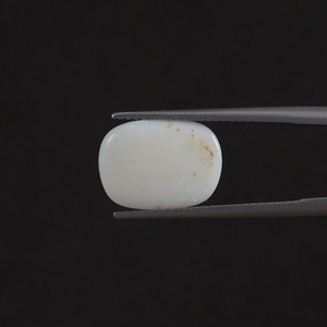 Opale naturelle blanche en vrac, 3,27 carats, taille coussin 13,5x10mm, certifiée IGI, polie, cirée/huileée, excellente qualité - Product Image 3