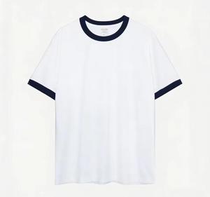 <b>Men's</b> Short Sleeve O-Neck Knitted Sweater Front Pattern Regular Fit Casual Wear 100% Cotton Sequin Embroidery <b>Animal</b> Print - Product Image 4
