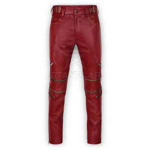 กางเกงหนังผู้ชายขายดี ผลิตจากโรงงาน ขายส่ง คุณภาพดีที่สุด - Product Image 1