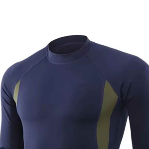 <b>Men's</b> Regular Fit High Elastic Waist Breathable <b>Compression</b> Suits Sets Solid Spandex/Nylon Casual Wear Outdoor Four-Way Front - Product Image 4